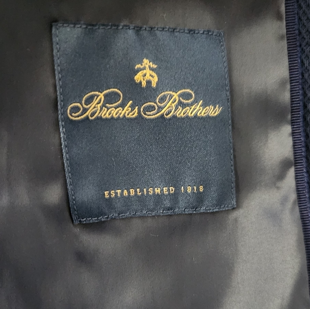 New!Brooks Brothers‎ Stretch Cotton Nautical Jacket - Picture 16 of 16